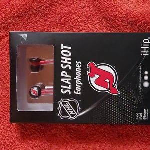 NHL NJ Devils, Slap Shot Earphones